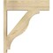 Ekena Millwork Funston Block Rough Sawn Outlooker, Douglas Fir, 8"W x 28"D x 32"H OUT08X28X32FST05RDF - alternate 4
